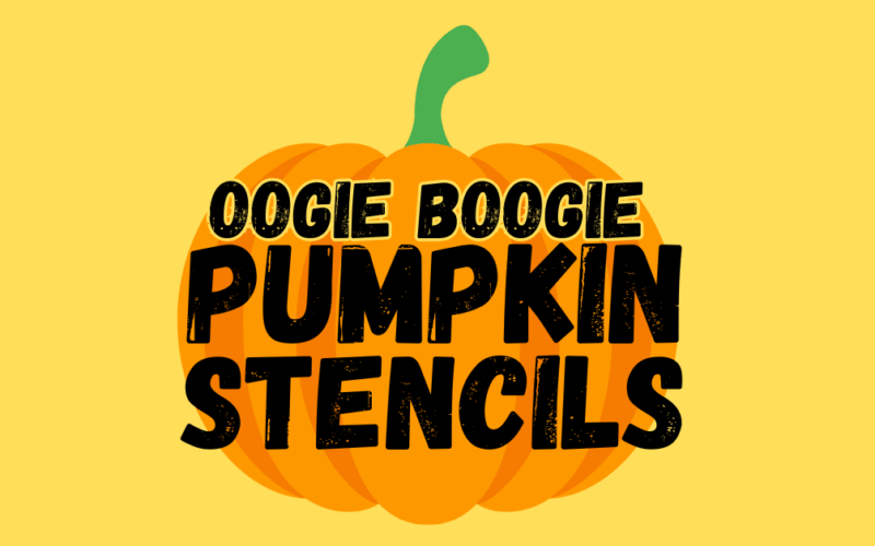 oogie boogie pumpkin stencils printable