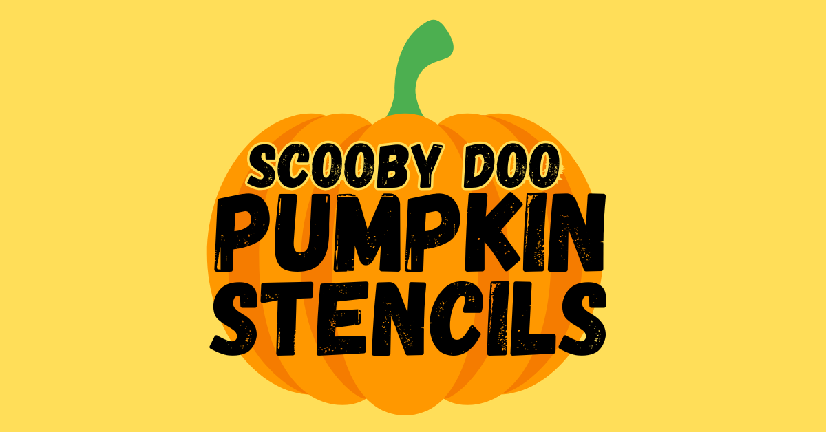 Printable Scooby Doo Pumpkin Stencils