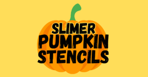 Slimer Pumpkin Stencils printable