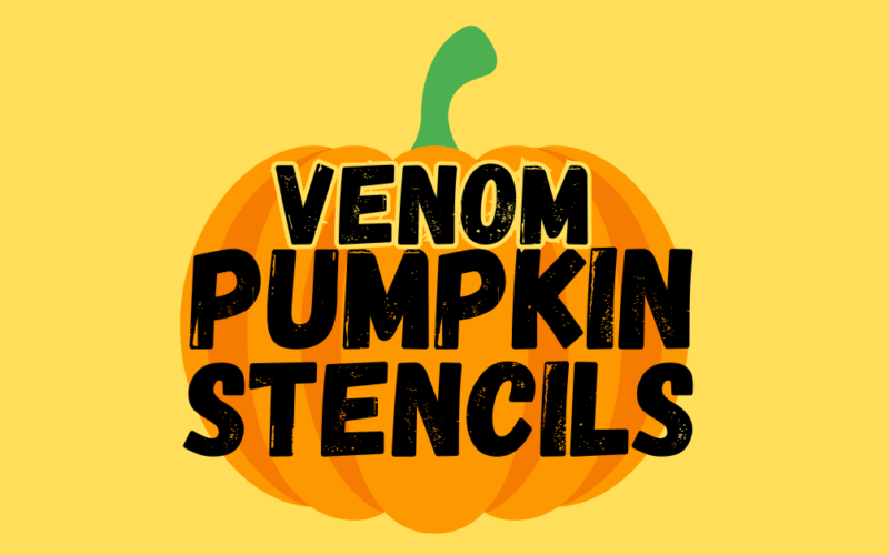 Venom Pumpkin Stencils Printable
