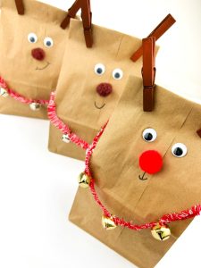 Reindeer Paper Bag Craft - Mom. Wife. Busy Life.