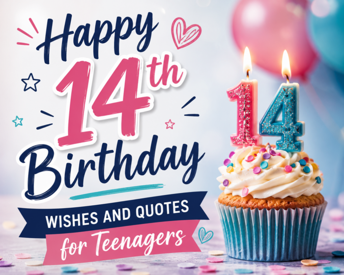 Happy 14th Birthday Wishes and Quotes for Teenagers 