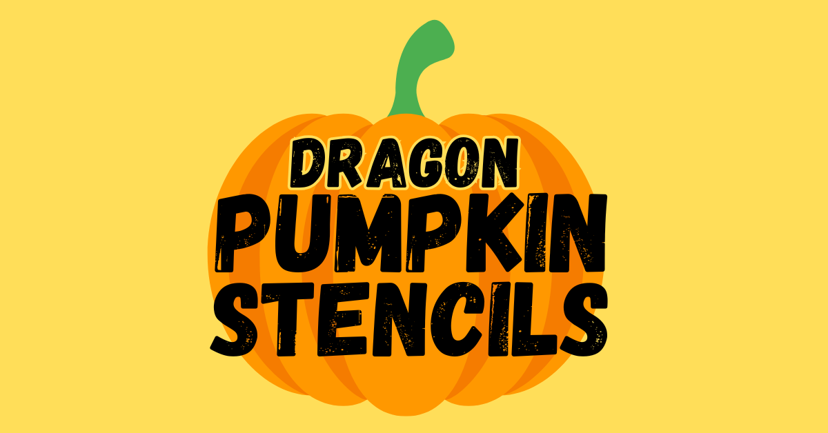 11+ Dragon Pumpkin Stencils