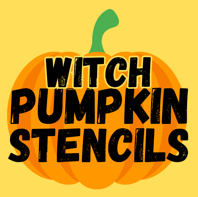 11+ Witch Pumpkin Stencils