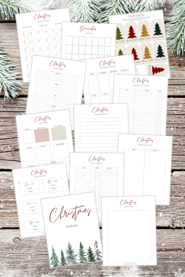 FREE Christmas Planner Printable for Holiday Planning