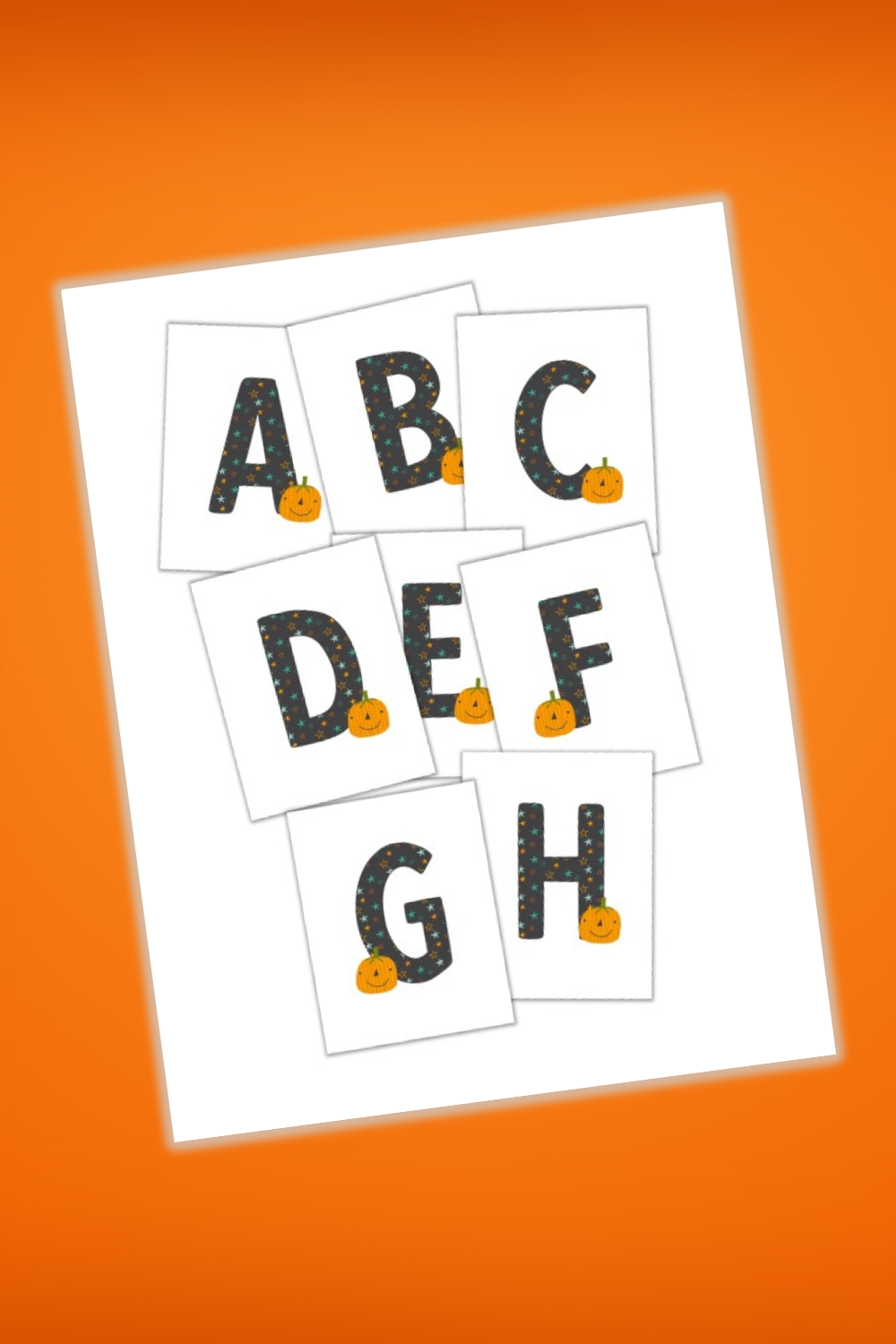 Free Printable Halloween Letters Of The Alphabet - Mom. Wife. Busy Life.