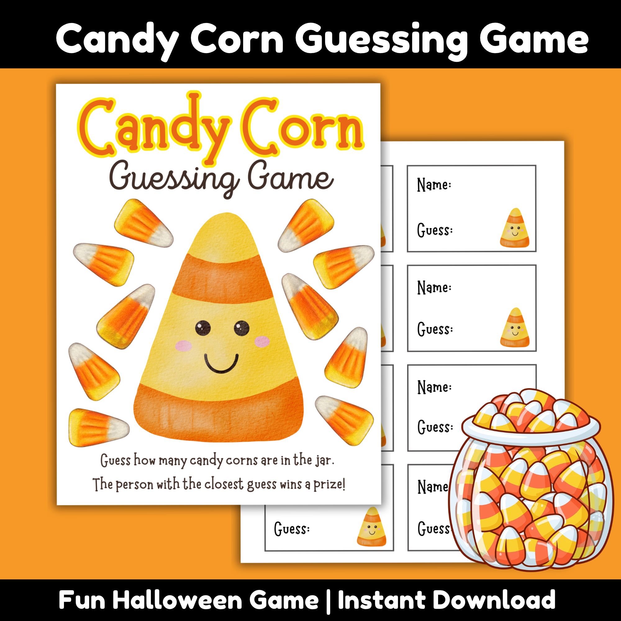 Candy Corn Guessing Game