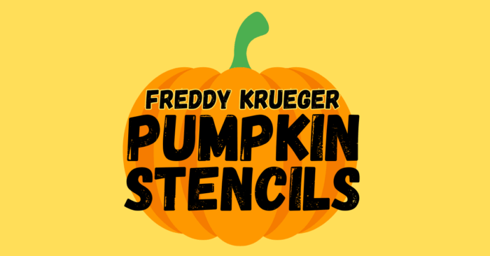 Freddy Krueger Pumpkin Stencils Printable