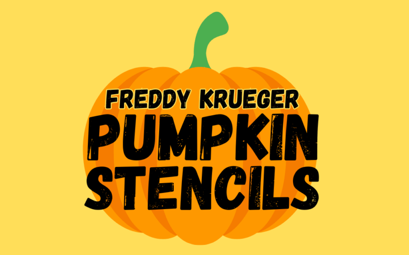 Freddy Krueger Pumpkin Stencils Printable