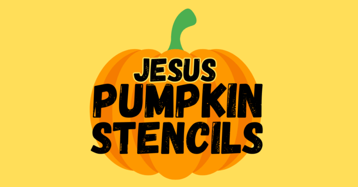 Jesus Pumpkin Stencils printable