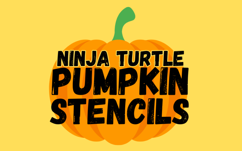Ninja Turtle Pumpkin Stencils Printable