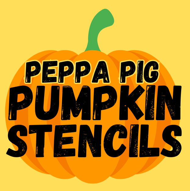 Printable Peppa Pig Pumpkin Stencils