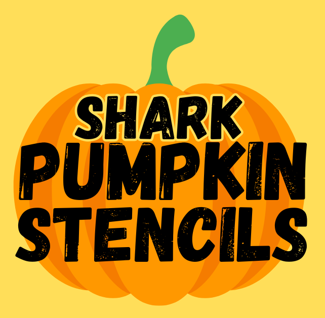 5+ Shark Pumpkin Stencil Printables