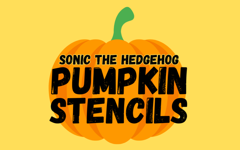 sonic the hedgehog stencils printables