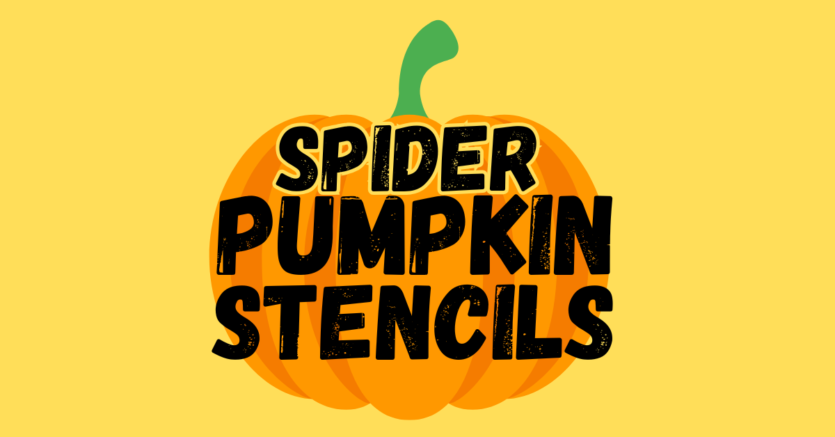 7+ Spider Pumpkin Stencil Printables