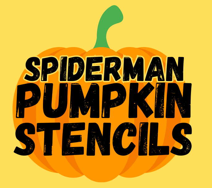 Spider-Man Pumpkin Stencils: Printable Halloween Carving & Painting Ideas