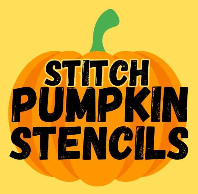 Printable Stitch Pumpkin Stencil