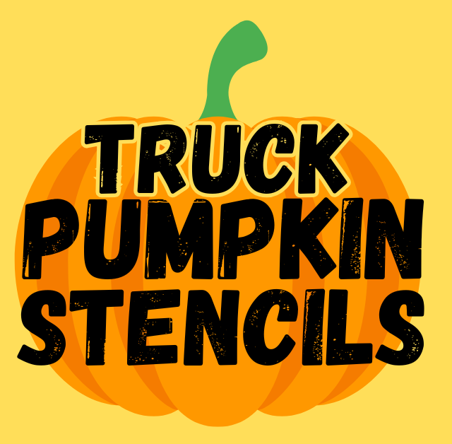 5+ Printable Truck Pumpkin Stencils
