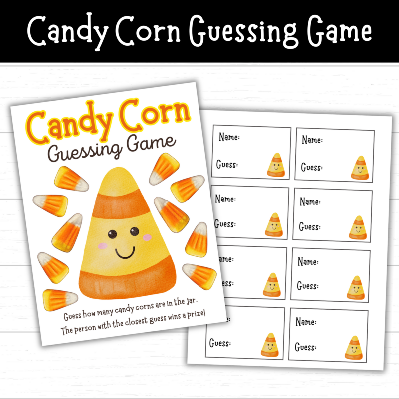 Candy Corn Guessing Game