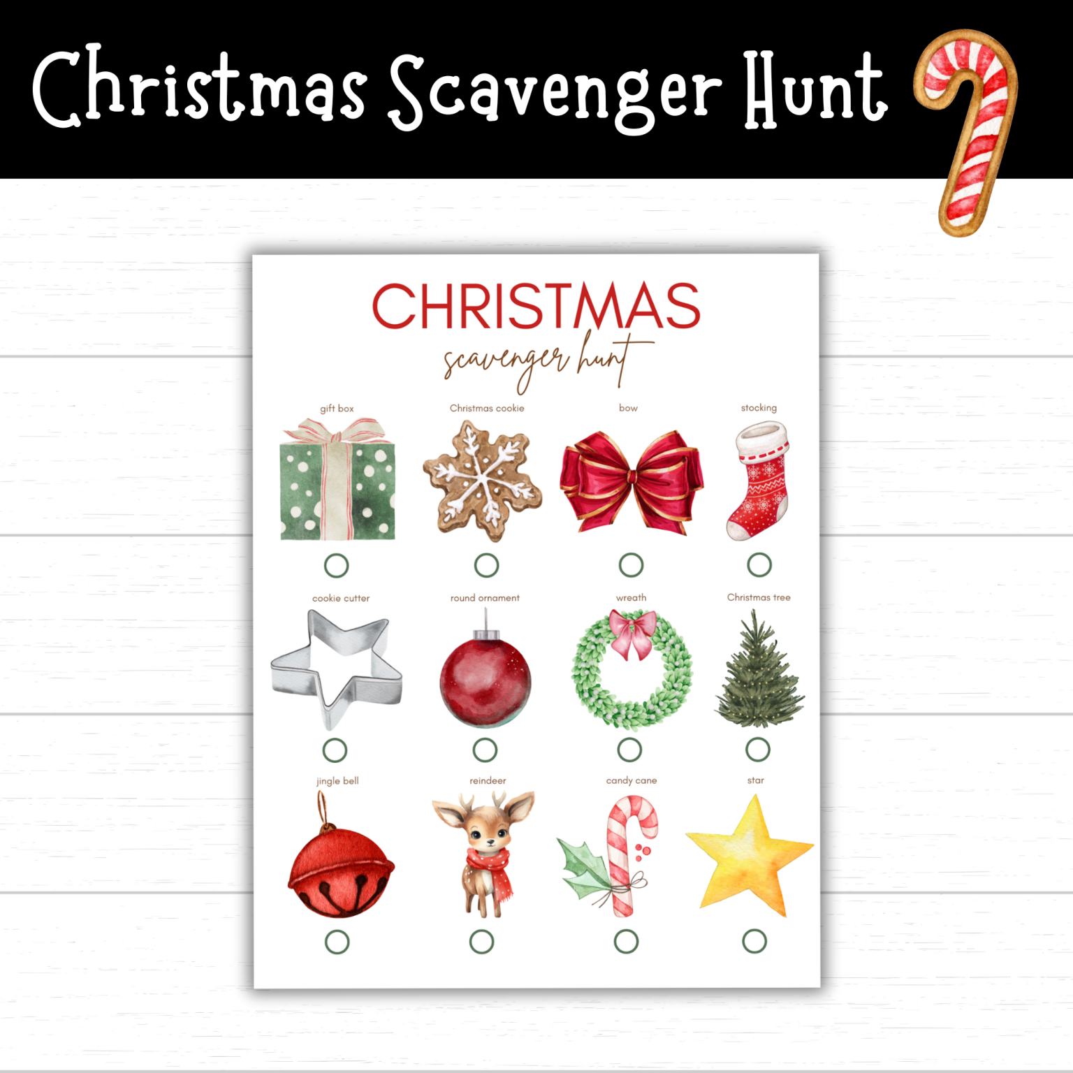 Christmas Scavenger Hunt Printable - Mom. Wife. Busy Life.