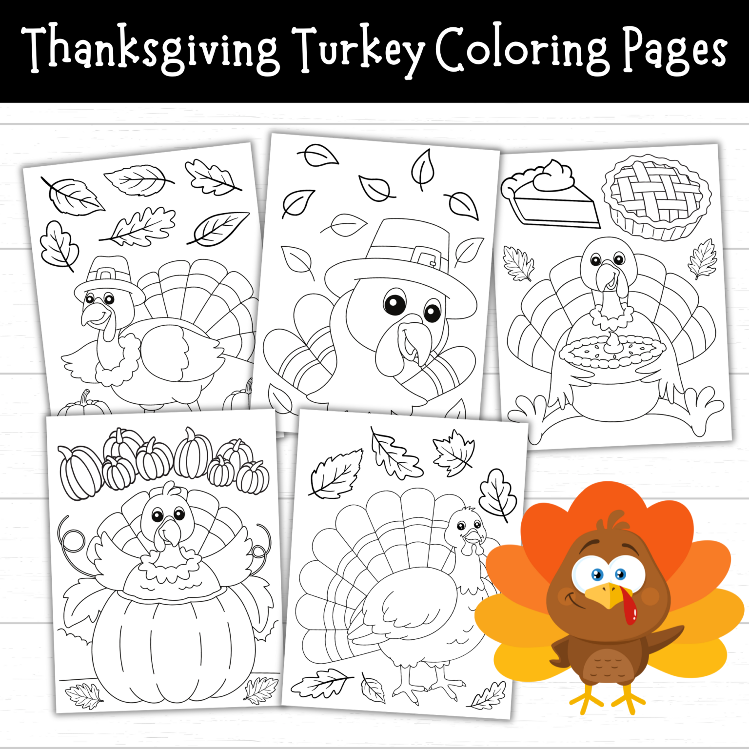 Best Printable Turkey Coloring Pages For Kids - Mom. Wife. Busy Life.