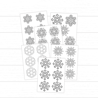 Snowflake Coloring Pages - Mom. Wife. Busy Life.