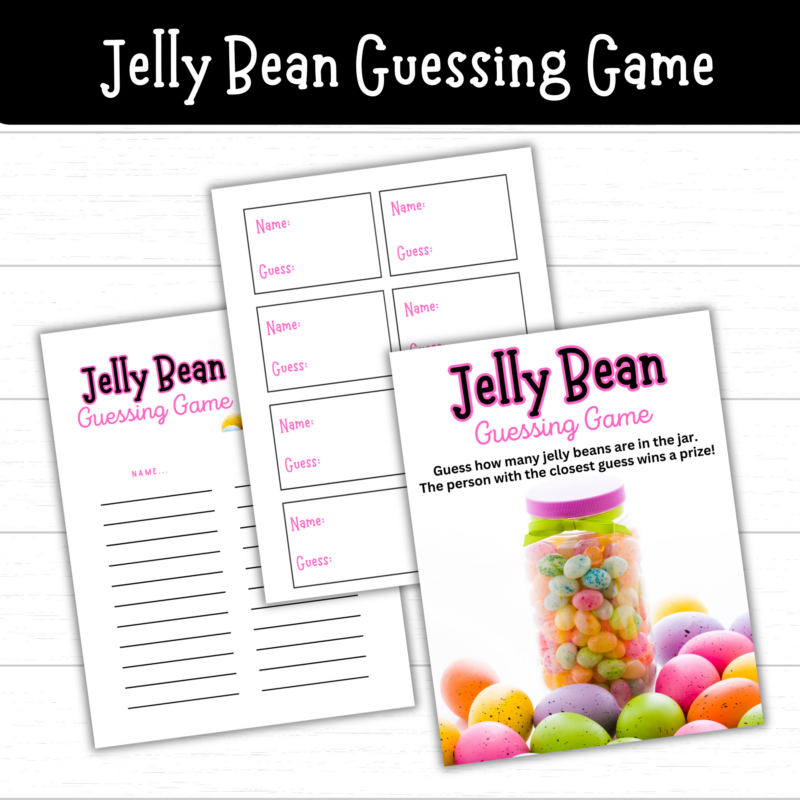 Jelly Bean Guessing Game 1 Mom Wife Busy Life