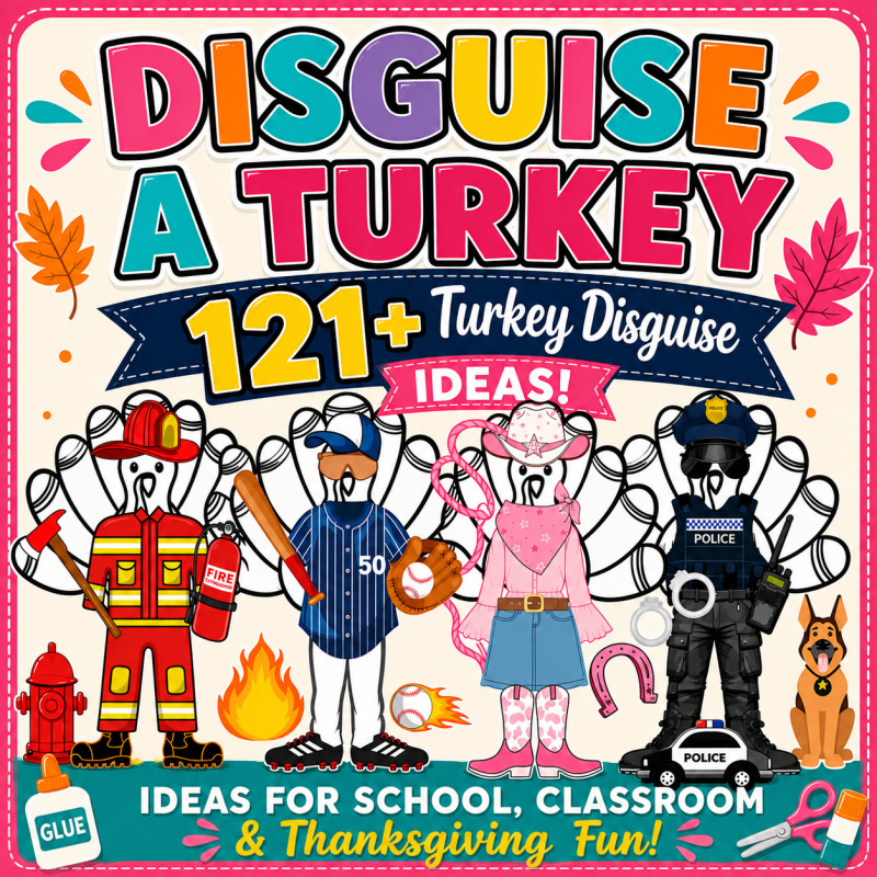 121+ Printable Disguise a Turkey Ideas