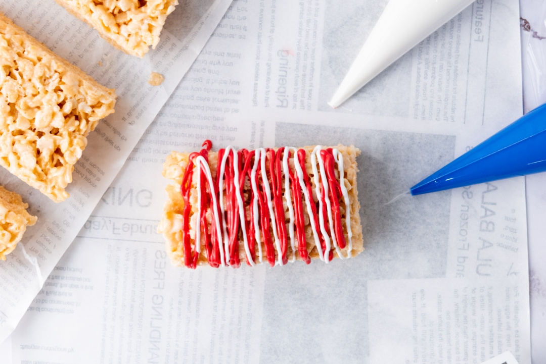 Patriotic Rice Krispie Treats