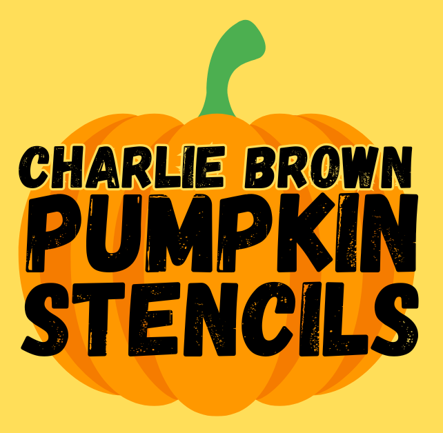 Printable Charlie Brown Pumpkin Stencils