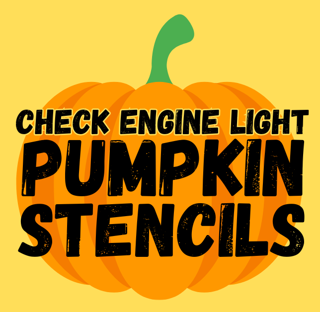 31+ Printable Check Engine Light Pumpkin Stencils