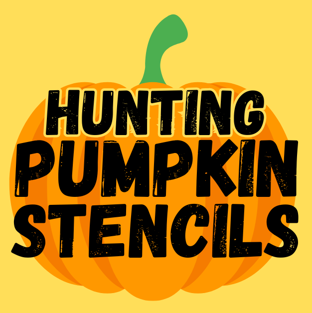 Printable Hunting Pumpkin Stencils