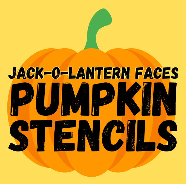 Jack-O-Lantern Faces Printable Pumpkin Stencils