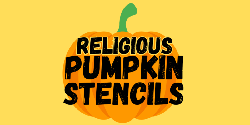 Printable Religious Pumpkin Stencils