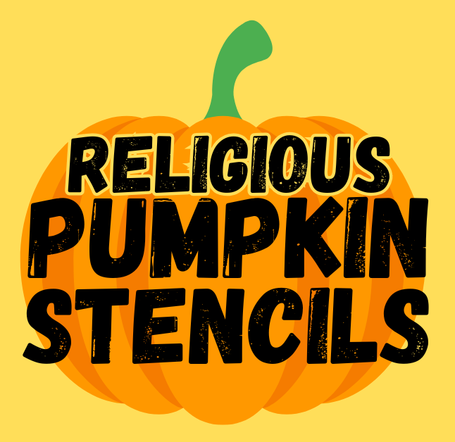 Printable Religious Pumpkin Stencils