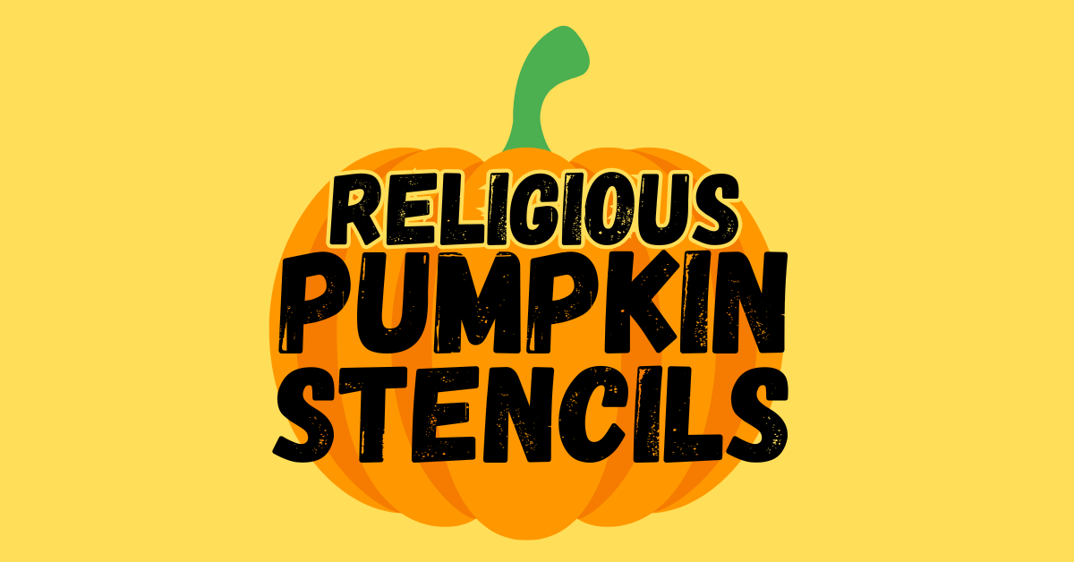 Printable Religious Pumpkin Stencils