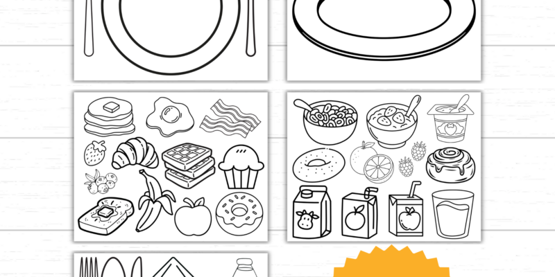 Fun and Easy Build a Breakfast Printable for Kids